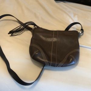 Coach hobo all leather